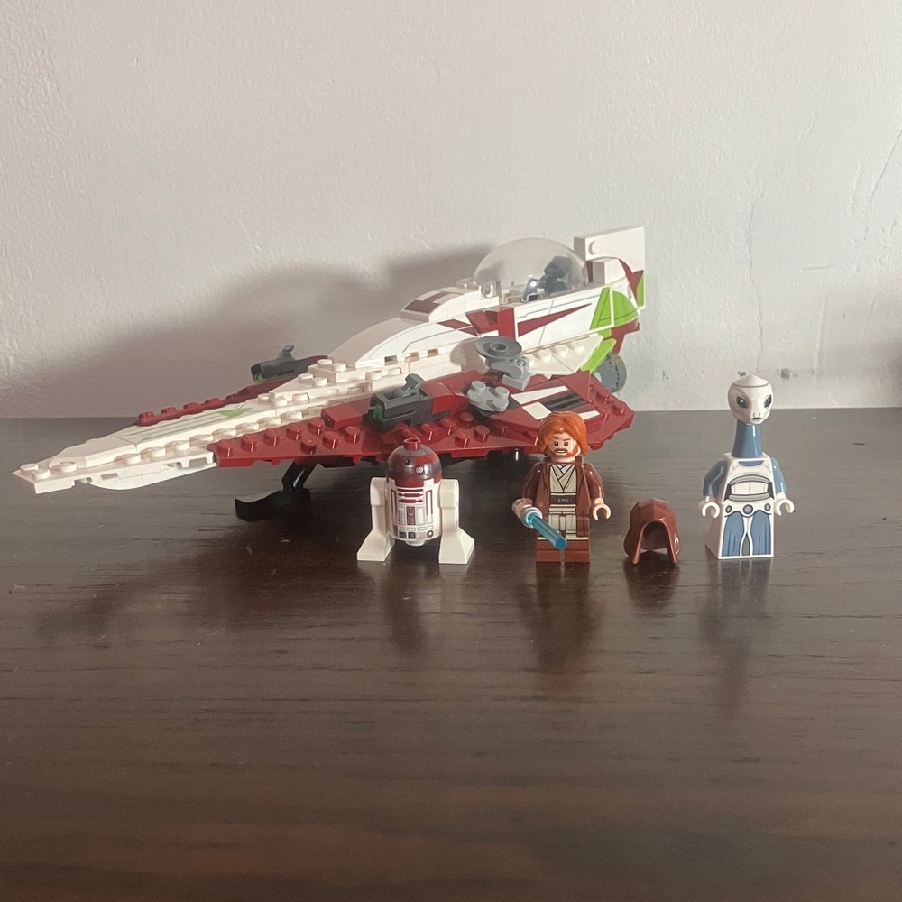 Lego Star Wars obi wan kenobi’s Jedi starfighter